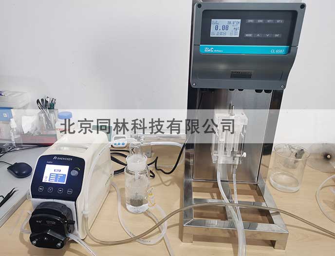 水中臭氧檢測儀測試現場